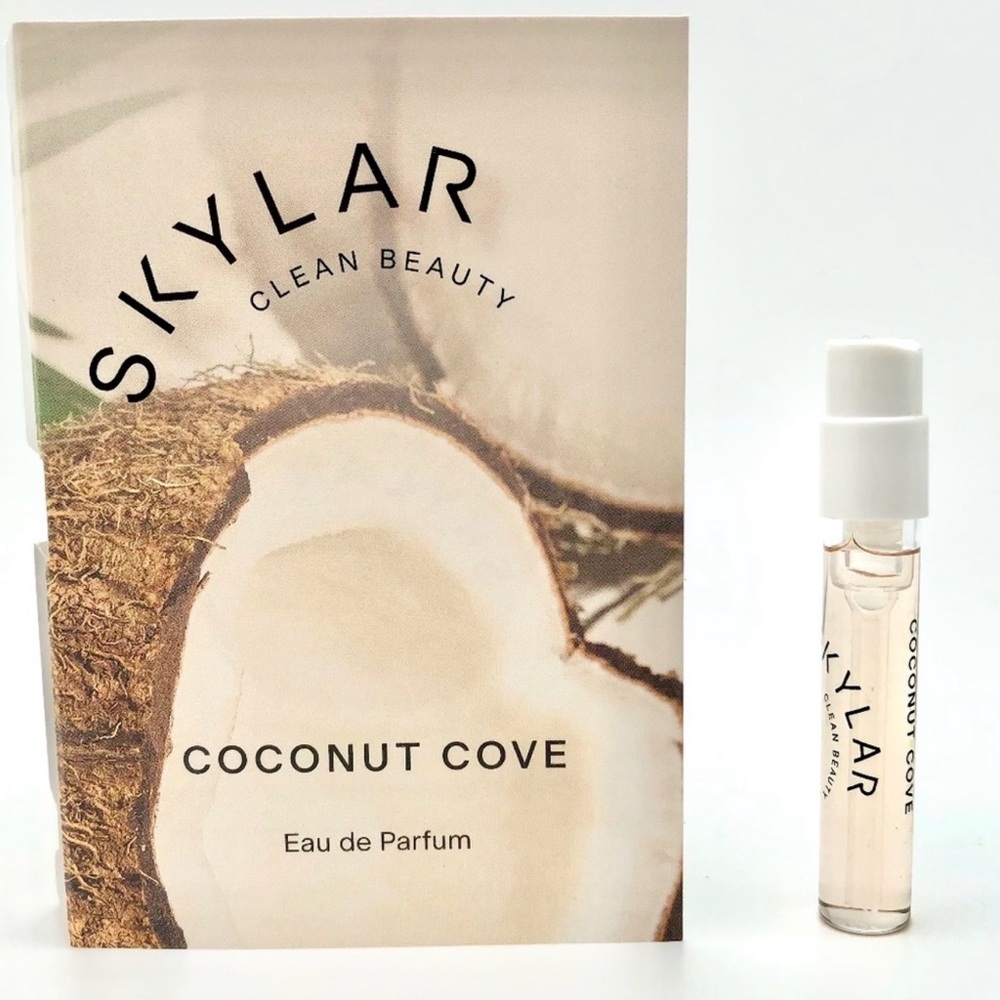 SKYLAR CLEAN BEAUTY Coconut Cove EDP 1.5 mL Sample X 10 lot Parfum Fragrance - Picture 5 of 5